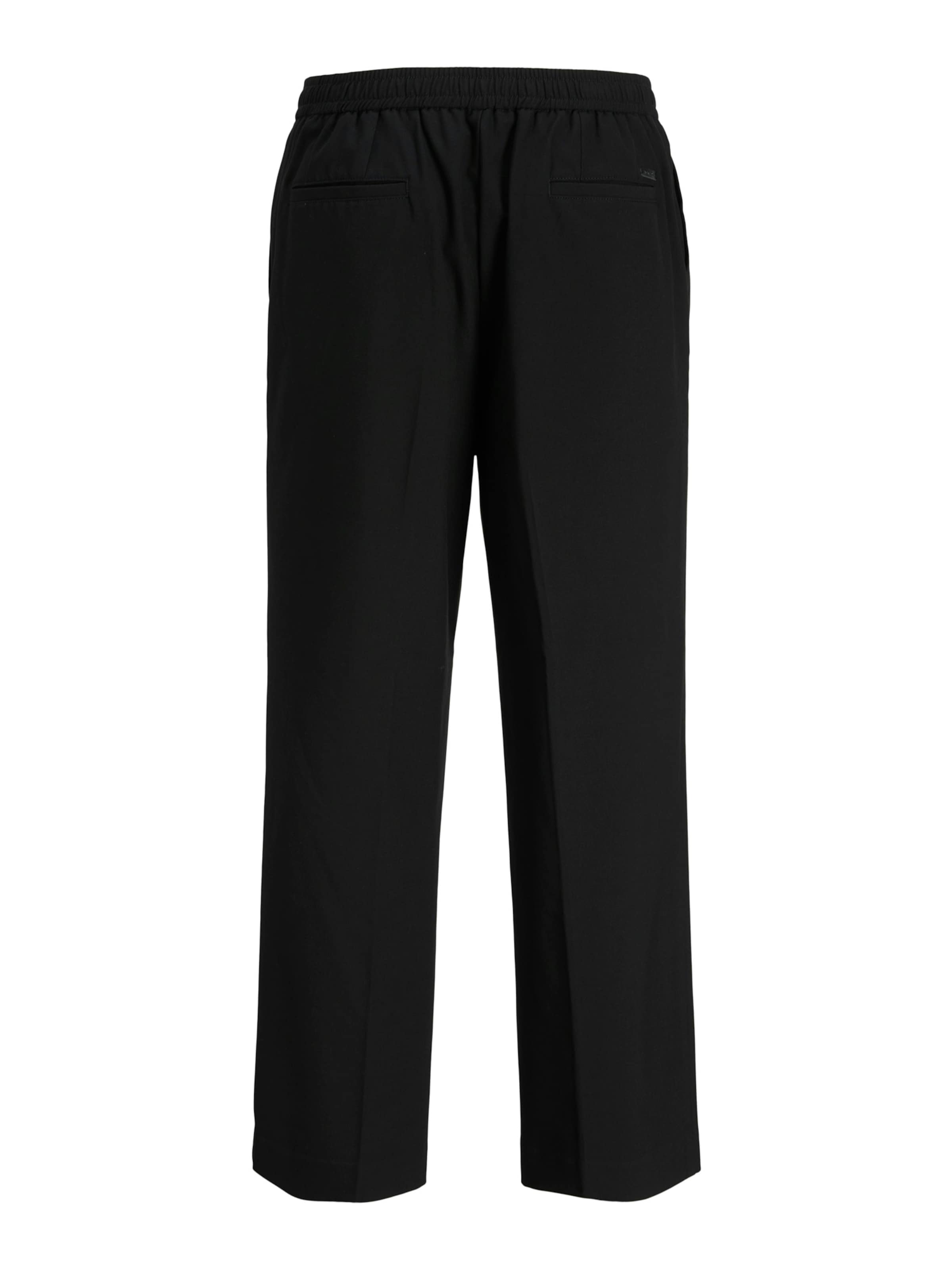 JACK & JONES Loosefit Παντελόνι πλισέ 'JPSTBILL DIEGO' σε μαύρο