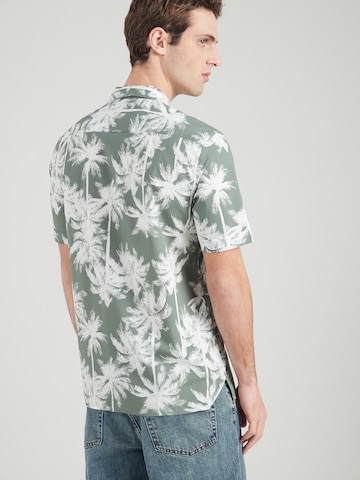 ANTONY MORATO Rovný strih Košeľa 'HONOLULU' - Zelená