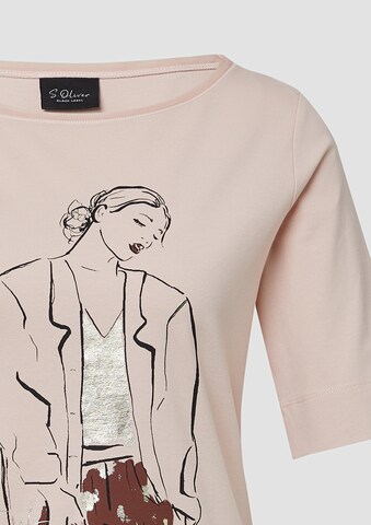 s.Oliver BLACK LABEL Shirt in Pink