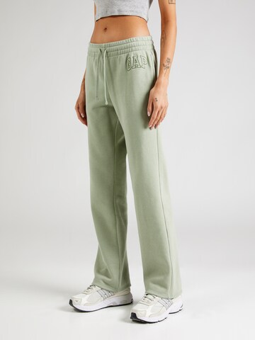 GAP Bootcut Byxa 'HERITAGE' i grön: framsida