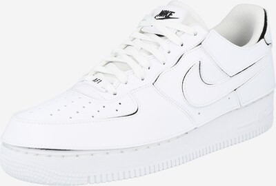 Nike Sportswear Låg sneaker i svart / vit, Produktvy