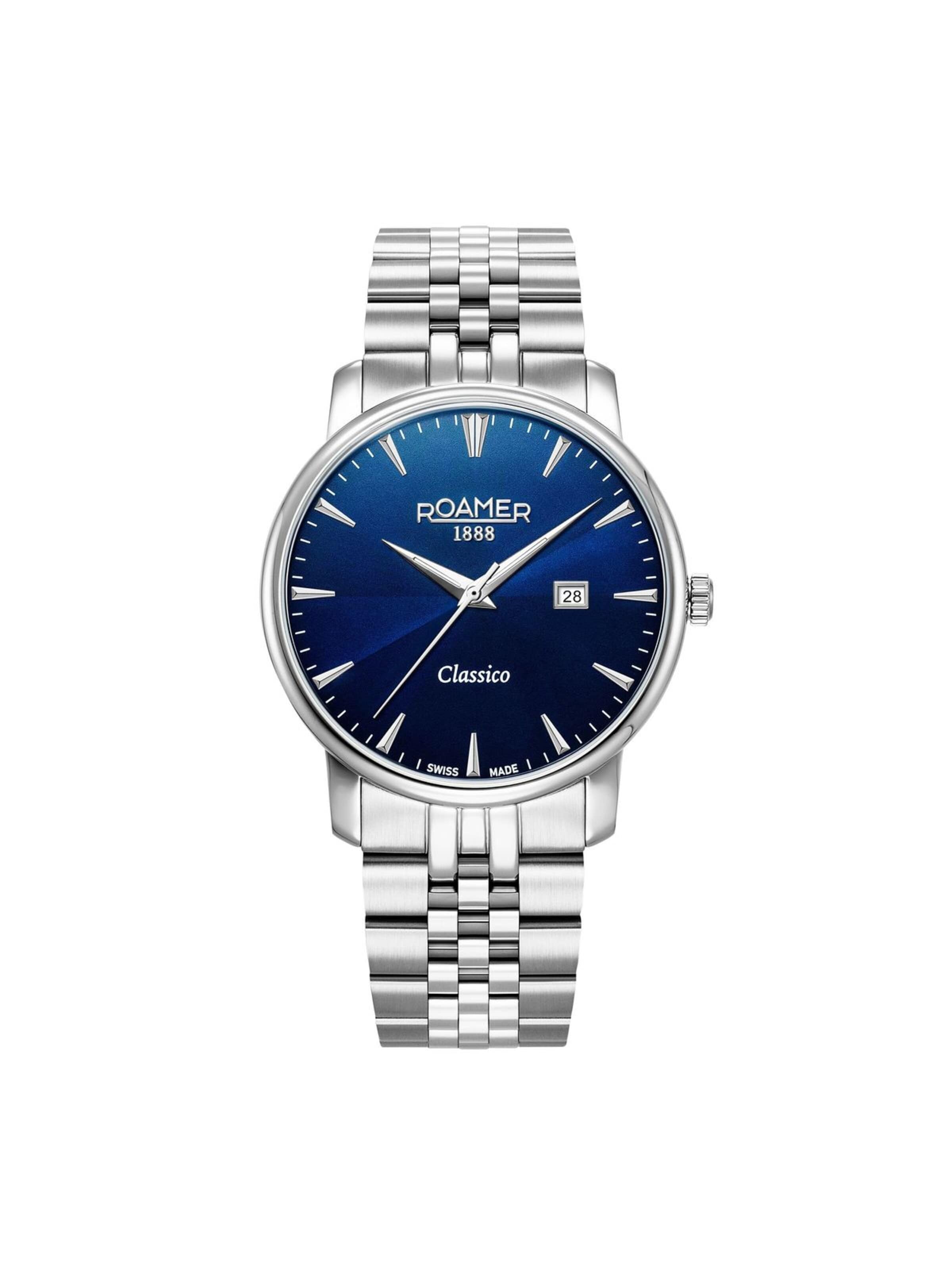Roamer Analoguhr‌‌‌‌‌‌‌‌ in Blau: Vorderseite