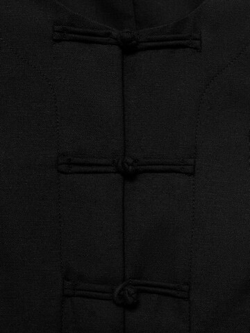 MANGO Suit vest 'LAGUNA' in Black