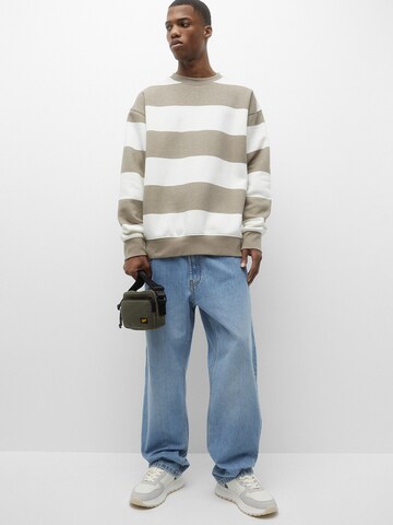 Sweat-shirt Pull&Bear en beige