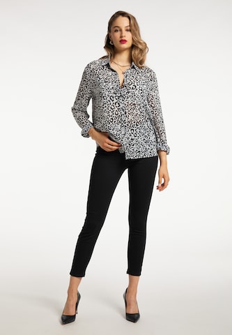 faina Blouse in Zwart