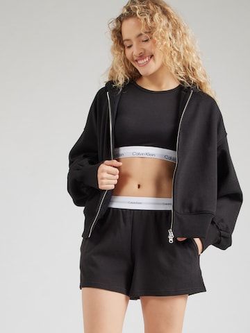Calvin Klein - Regular Calças de pijama em preto