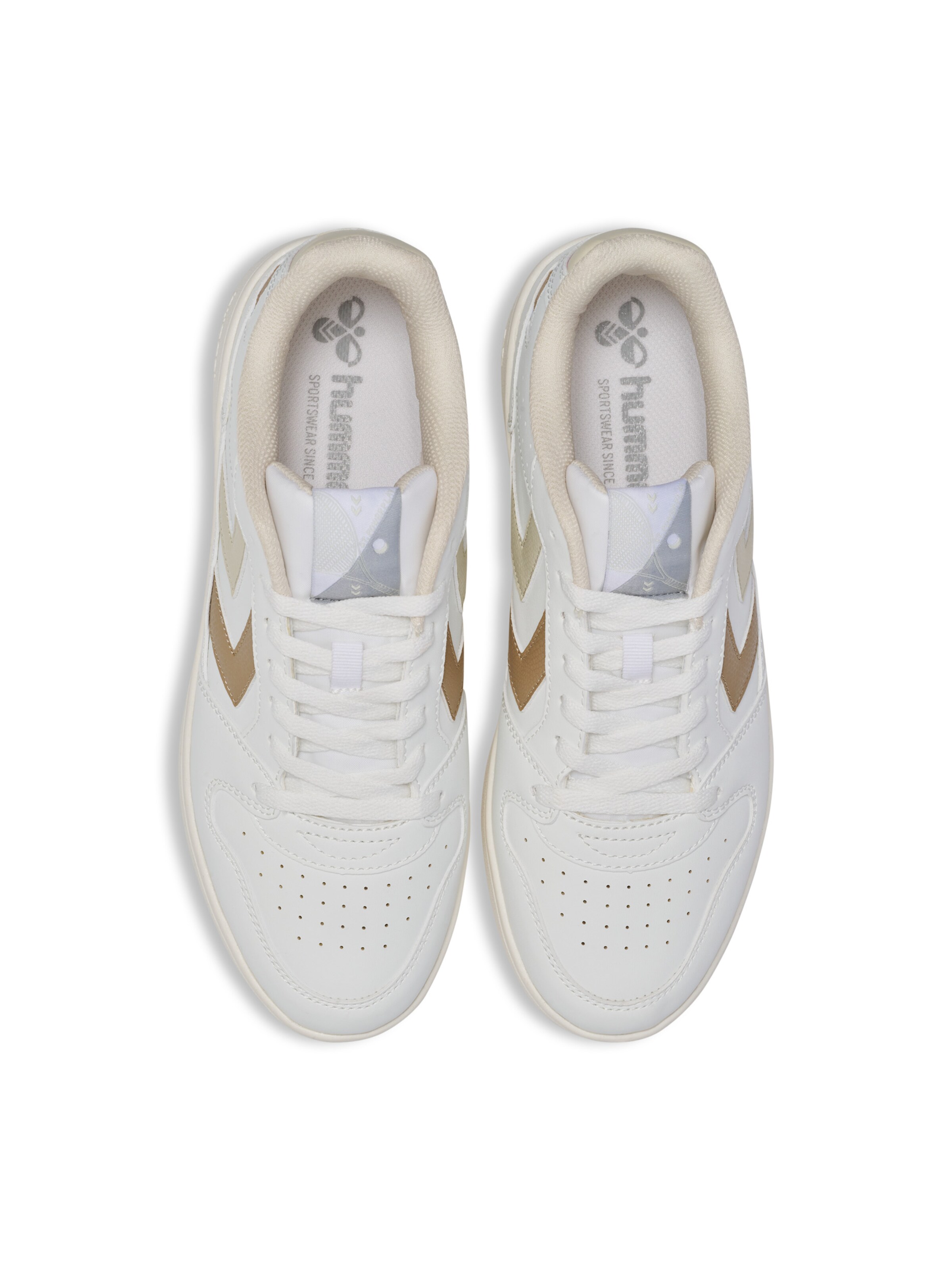 Hummel Platform trainers 'St. Power Play' in White