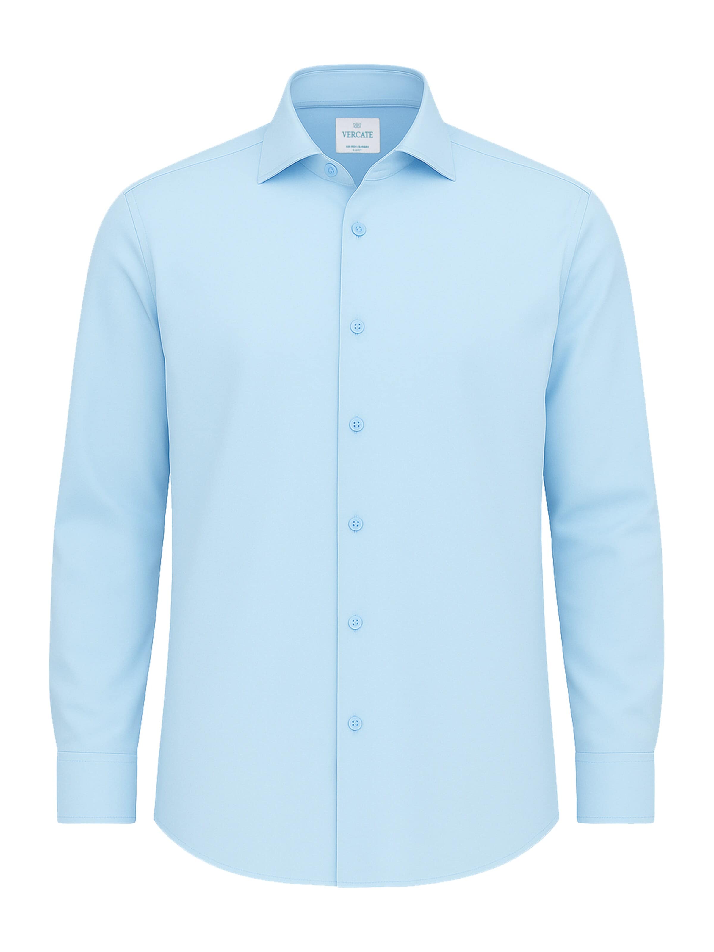 Vercate Regular fit Zakelijk overhemd 'No. 27' in Blauw: voorkant