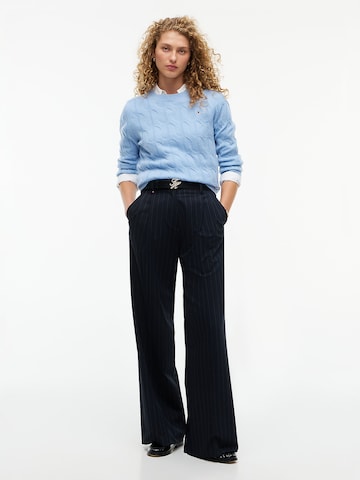 TOMMY HILFIGER Pullover in Blau