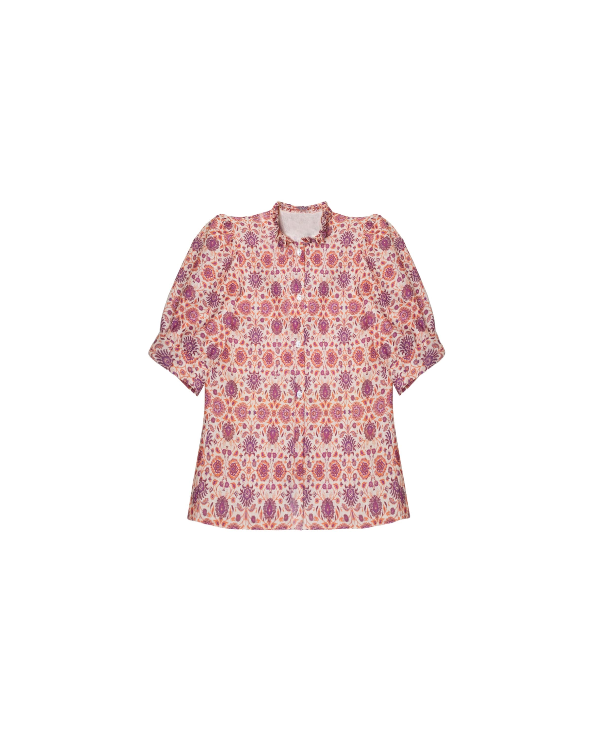 THE-ARE - Blusa en rosa: frente