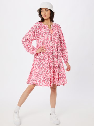 Zwillingsherz Shirt Dress in Pink