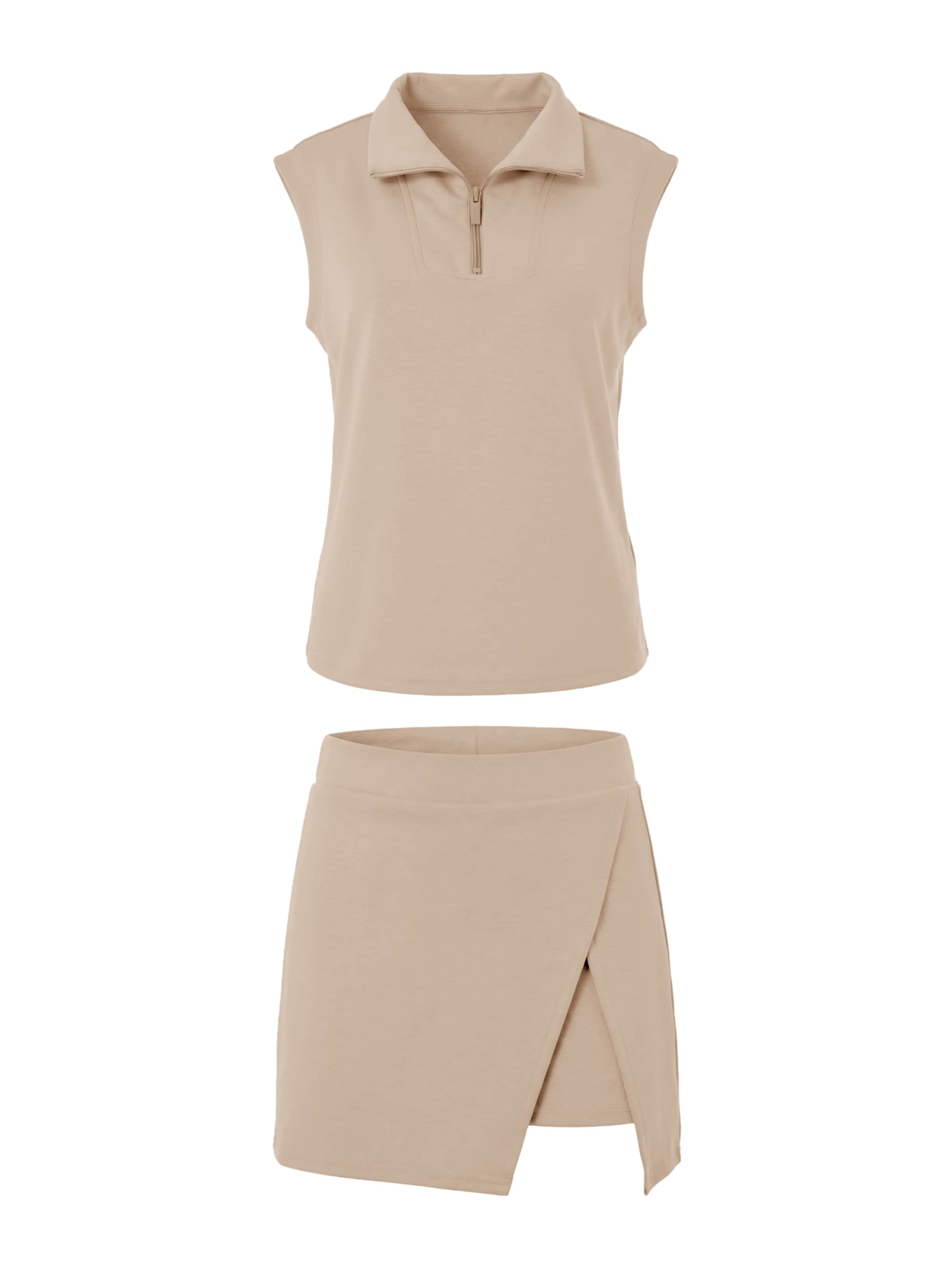 Tailleur di Imily Bela in grigio: frontale