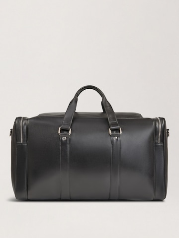 NEGOTIA Leather Weekend bag 'Marent' in Black