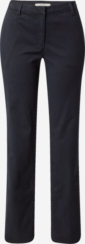 ESPRIT Regular Chino Pants in Black: front