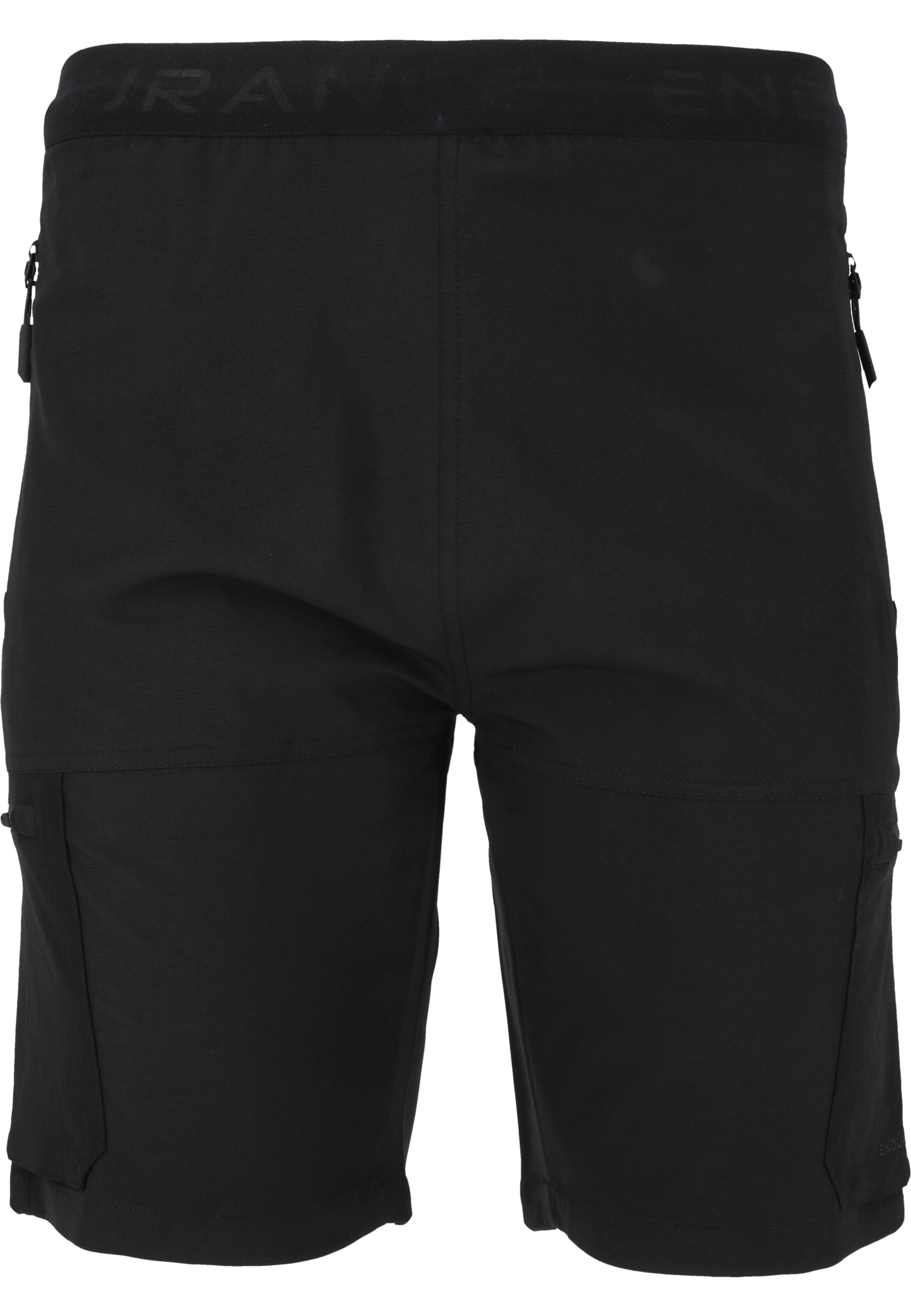 ENDURANCE Regular Sportbroek 'Sparken' in Zwart: voorkant