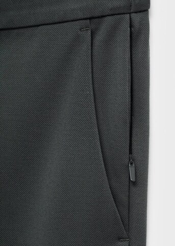 MANGO MAN Slimfit Hose 'Polen' in Grün