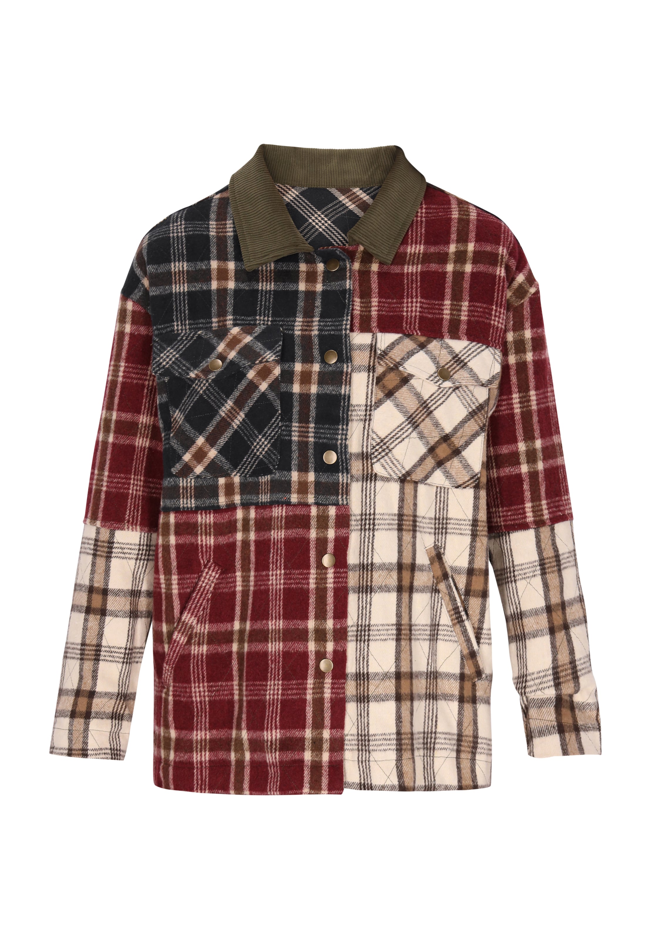 ROCKEASY Tussenjas in Gemengde kleuren: voorkant