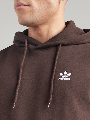 Bluză de molton 'Essentials' de la ADIDAS ORIGINALS pe maro