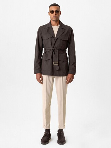 Manteau mi-saison 'Belgrad' Antioch en marron
