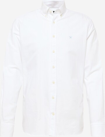 Hackett London Slim fit Overhemd in Wit: voorkant