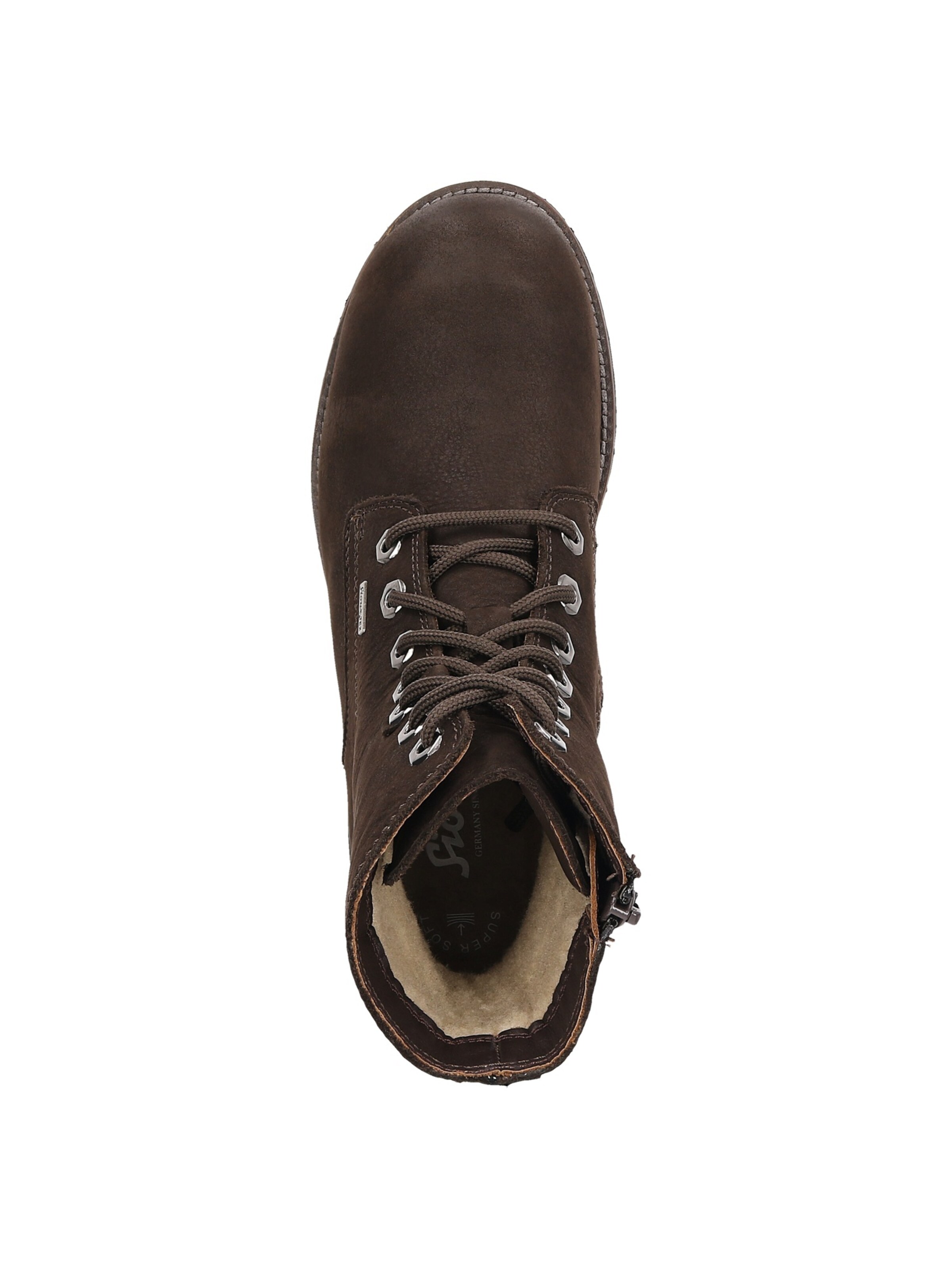 Bottines à lacets ' Elmiana' SIOUX en marron