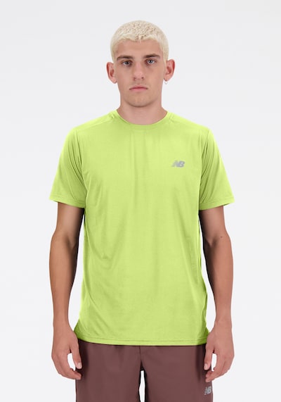 new balance Performance Shirt in S in Neon green, Item view