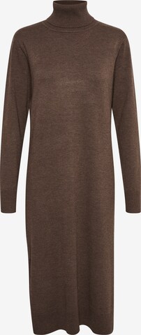 SAINT TROPEZ Knit dress 'Mila' in Brown: front