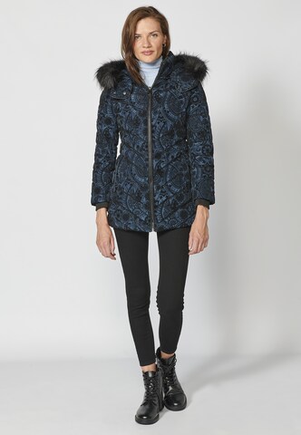 KOROSHI Between-Season Jacket in Blue