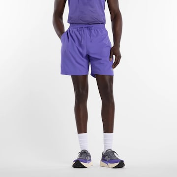 new balance Sports trousers 'Sport Essential' in Purple: front
