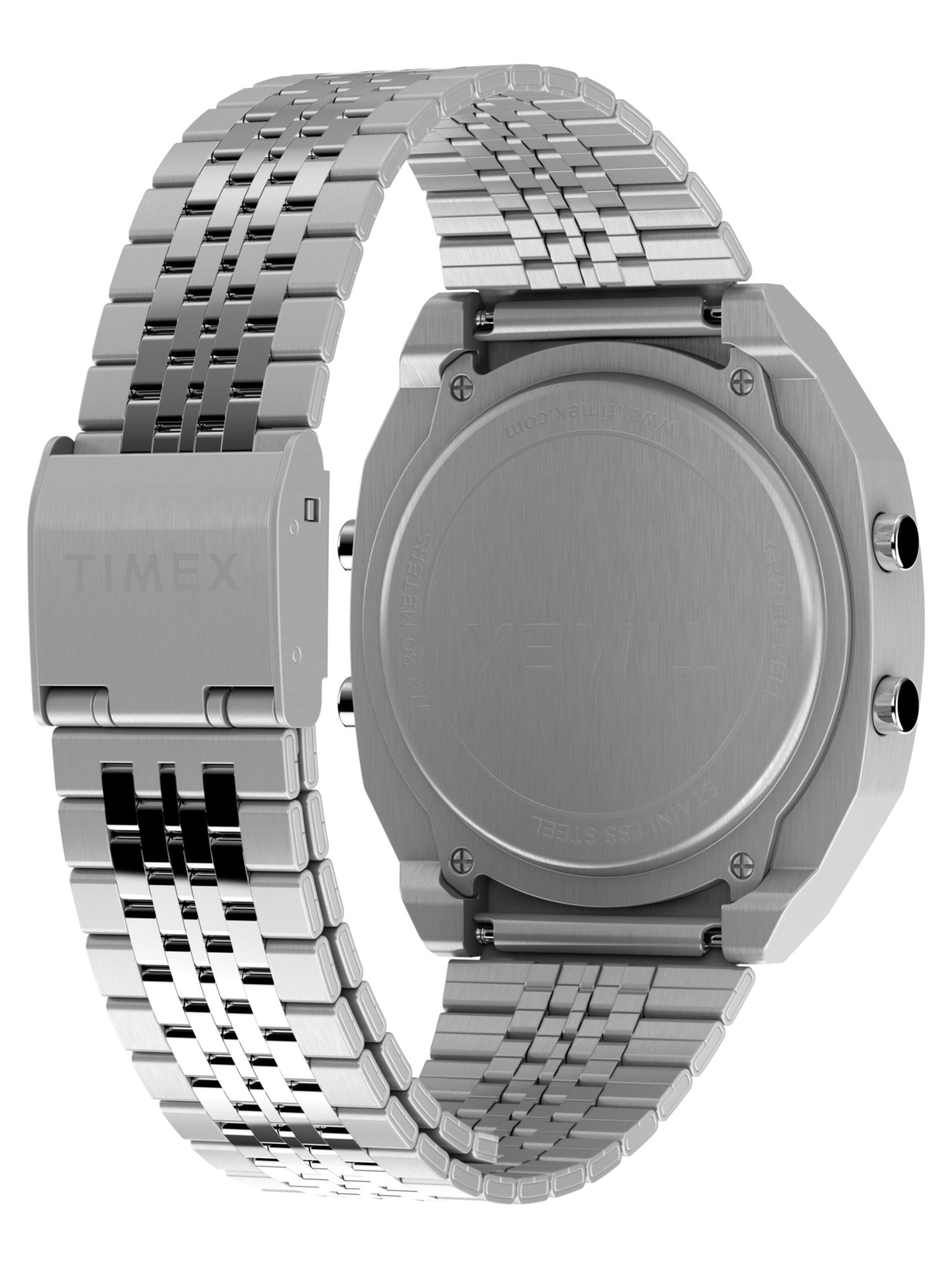 TIMEX Digitalur 'Timex T80' i sølv