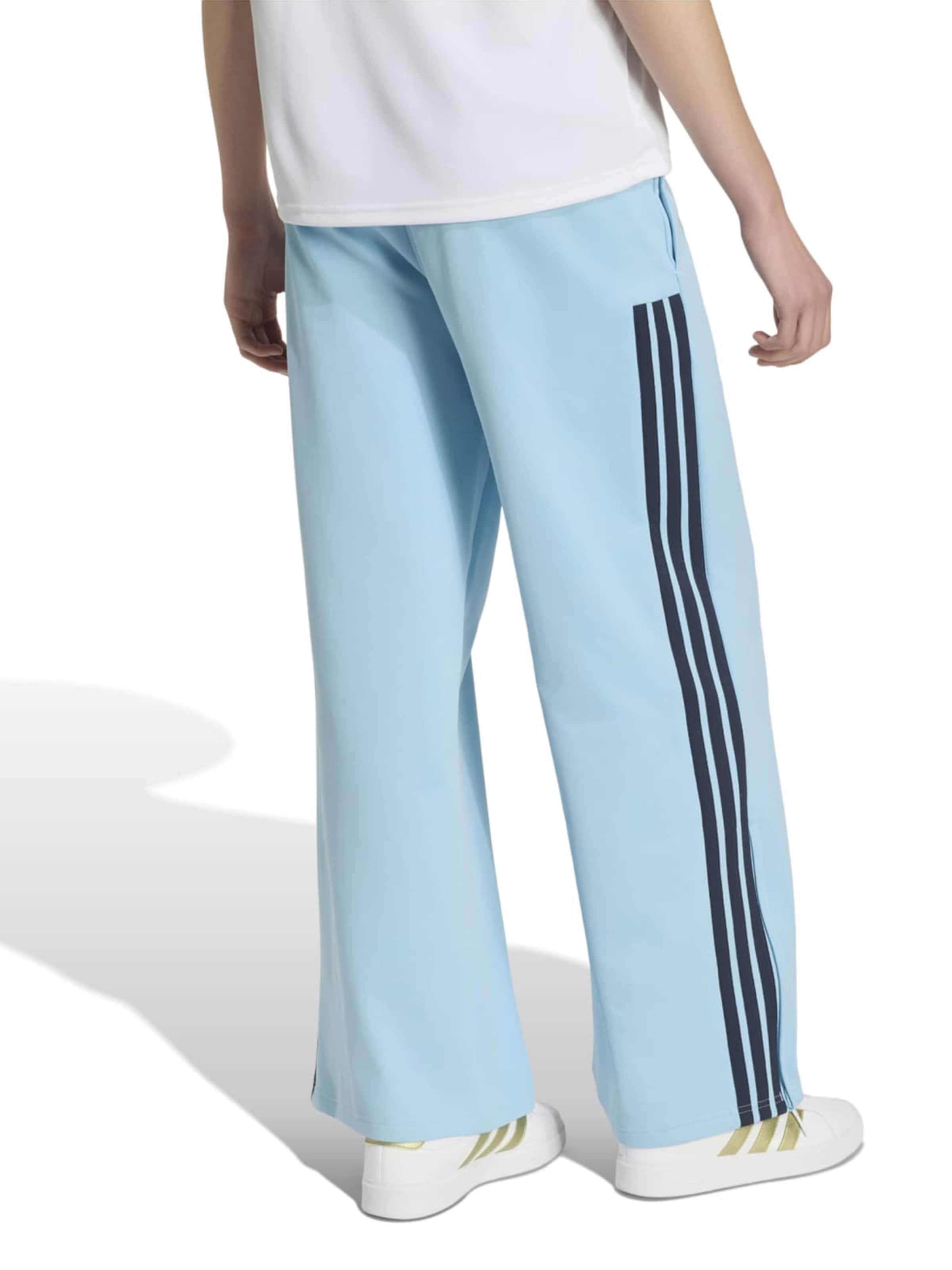 ADIDAS SPORTSWEAR Wide leg Sportbroek 'HER' in Blauw