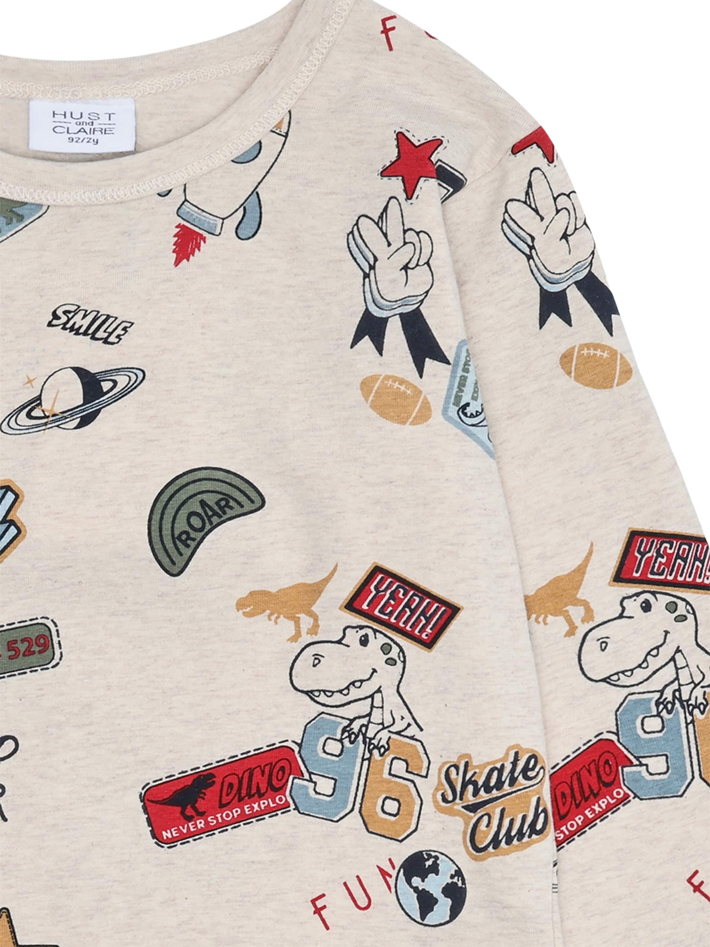 Hust & Claire Shirt 'Anton' in Beige