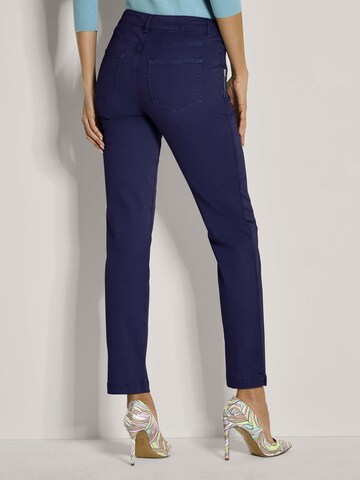 Effilé Pantalon MADELEINE en bleu