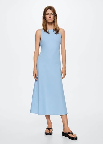 MANGO Kleid 'Miril' in Blau: predná strana