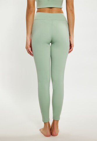 Skinny Pantalon de sport IZIA en vert