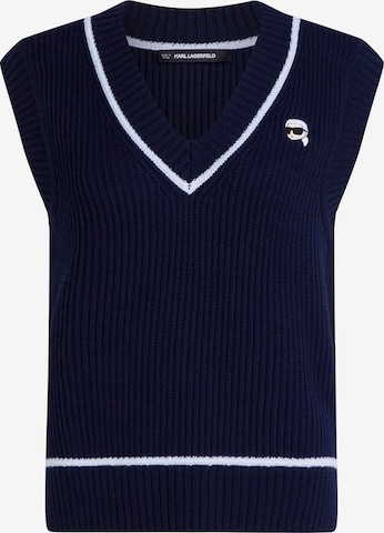 Karl Lagerfeld Neuleliivi värissä sininen: etupuoli