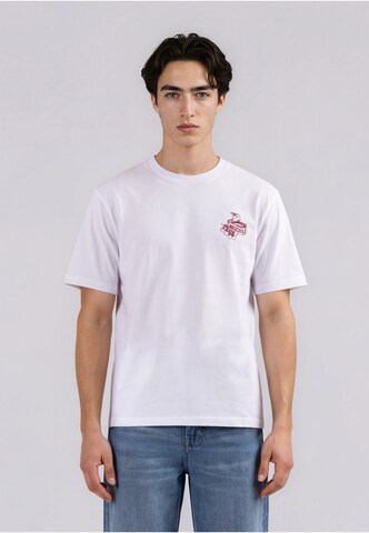 Maglietta 'DOCKSIDE' di DICKIES in bianco: frontale