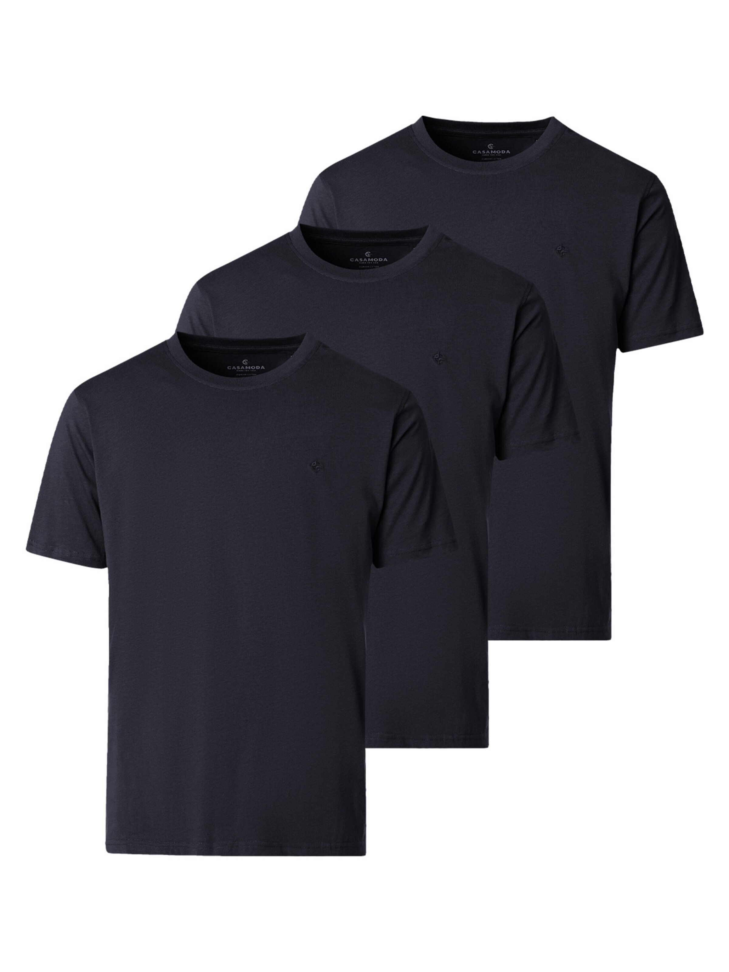 CASAMODA Shirt 'Basic' in Blue: front
