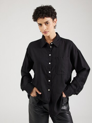 Camicia da donna 'Magdalena' di Lindex in nero: frontale