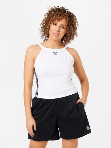 ADIDAS ORIGINALS Top w kolorze biały: przód