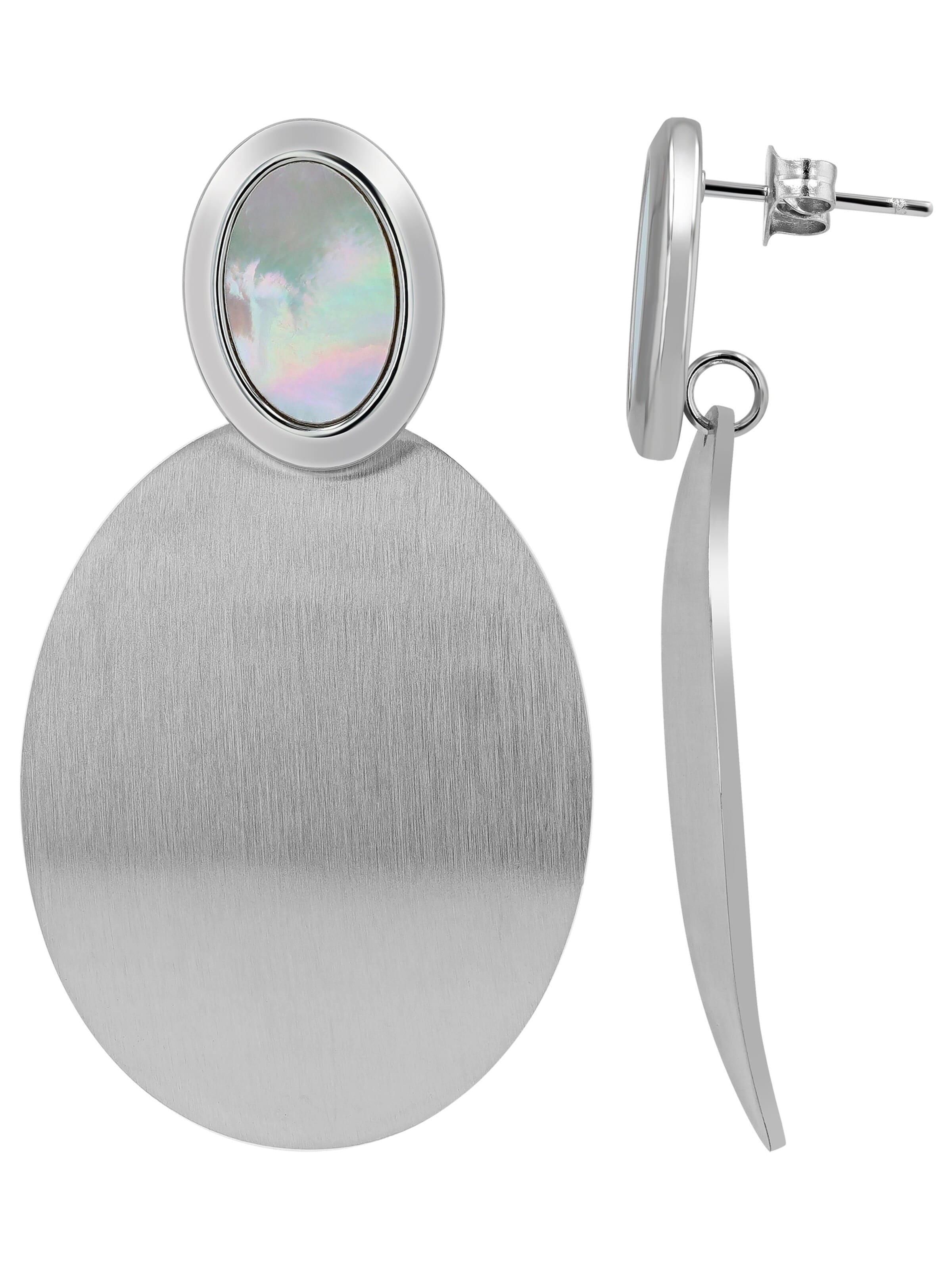 Akzent Earrings 'Valborga, langlebig' in Silver