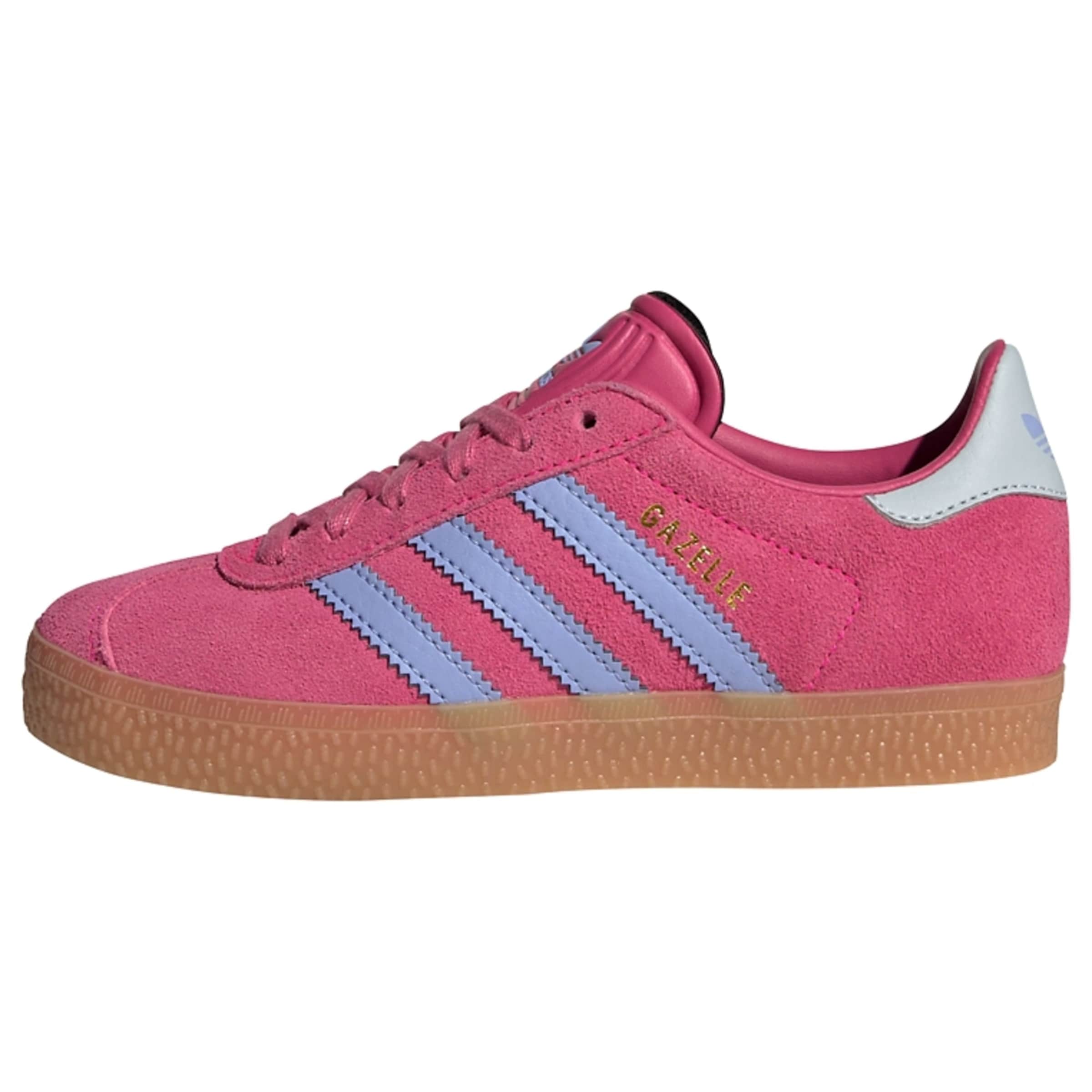 Baskets 'Gazelle' ADIDAS ORIGINALS en rose : devant