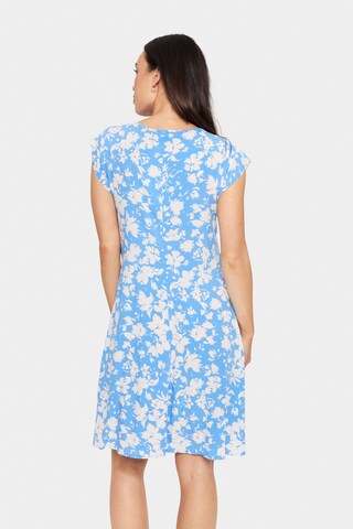 SAINT TROPEZ - Vestido em azul