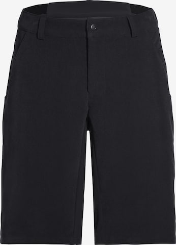 VAUDE Outdoorshorts 'Loamer' in Schwarz: Vorderseite
