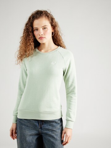 Ragwear - Sweatshirt 'Johanka' em verde: frente