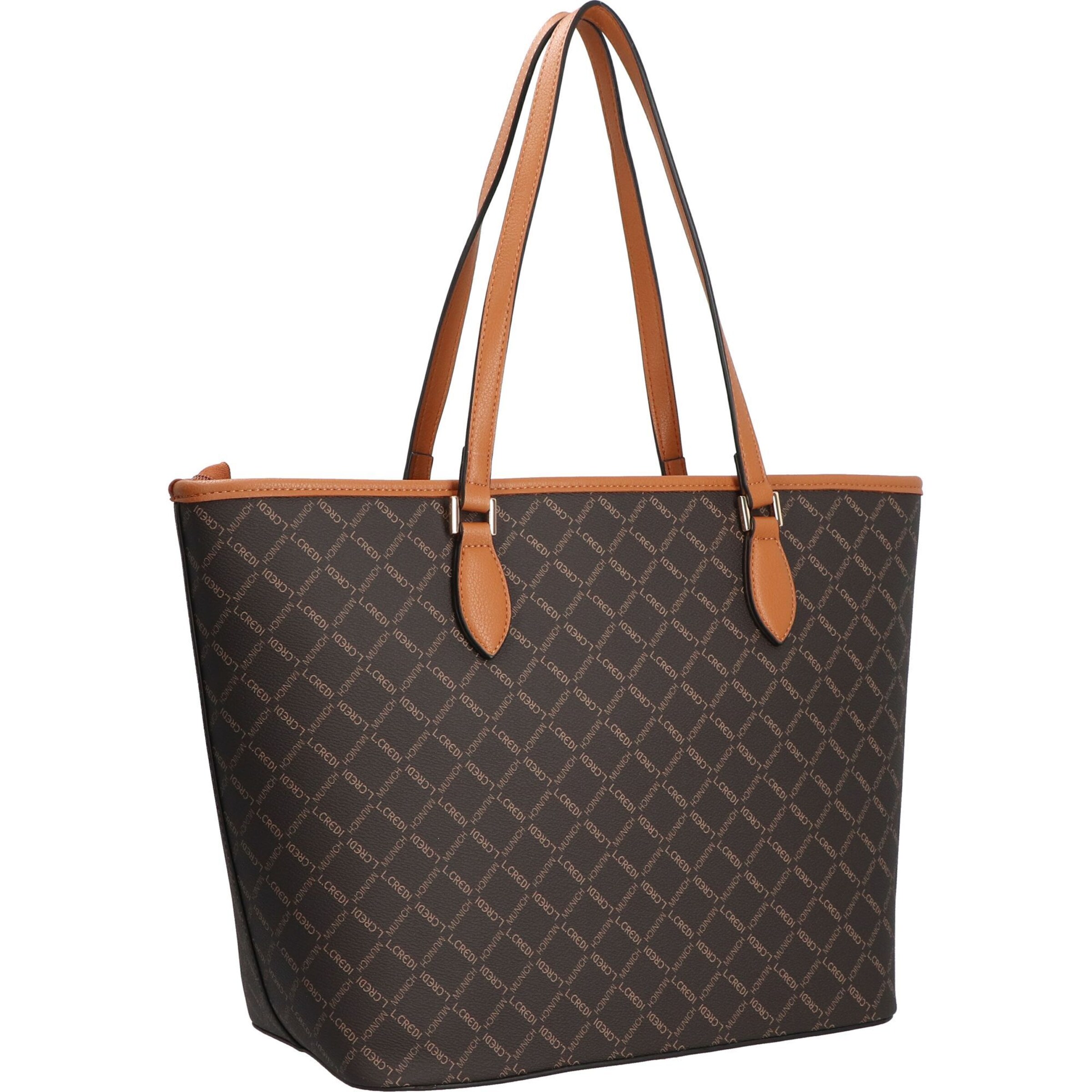 L.CREDI Shopper 'Filiberta' in Schwarz