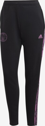 ADIDAS PERFORMANCE Sporthose 'FC Schalke 04' in pink / schwarz, Produktansicht