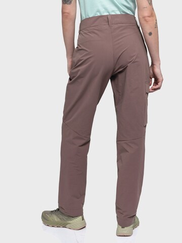 Schöffel Regular Outdoor trousers 'Kitzstein' in Purple