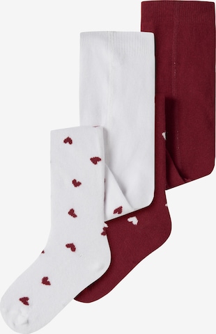NAME IT Strumpbyxa 'NMFVICHRISTMAS' i röd: framsida