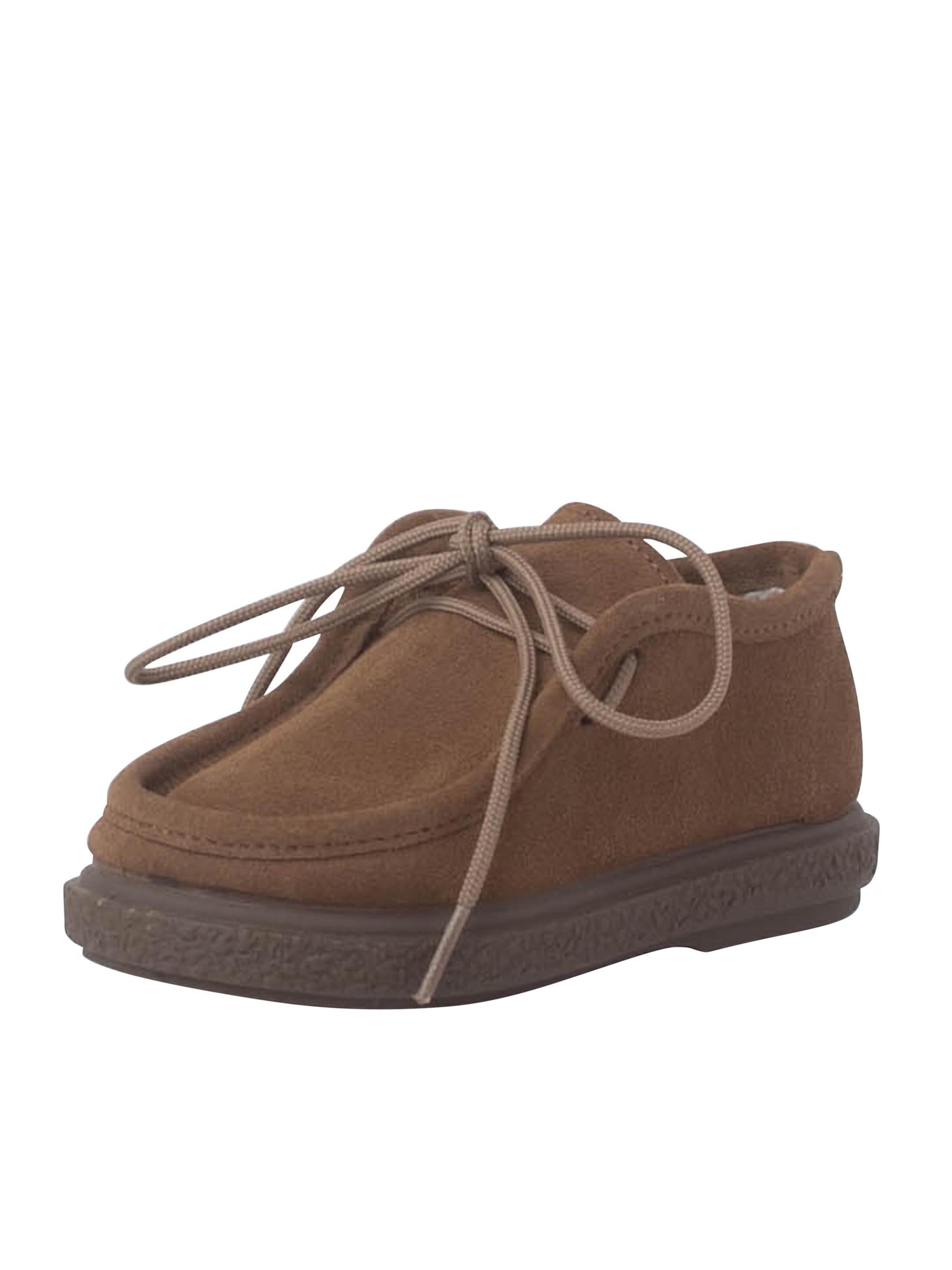 Pisamonas Lage schoen in Beige: voorkant
